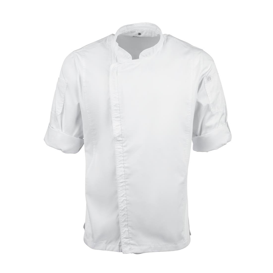Chef Works Unisex Hartford Lightweight Chef Jacket White M