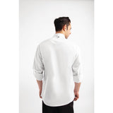 Chef Works Unisex Hartford Lightweight Chef Jacket White XS