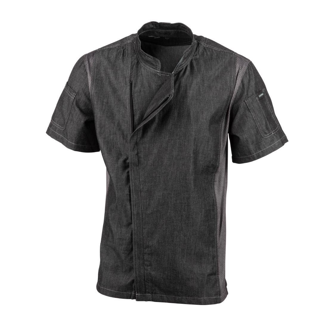 Chef Works Urban Delancey Chef Jacket Denim M