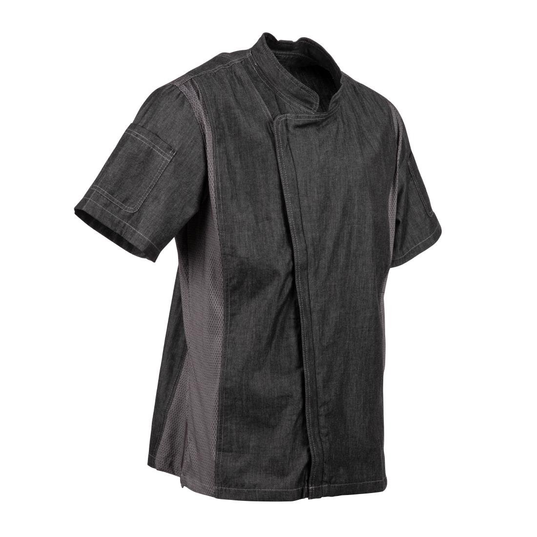 Chef Works Urban Delancey Chef Jacket Denim M
