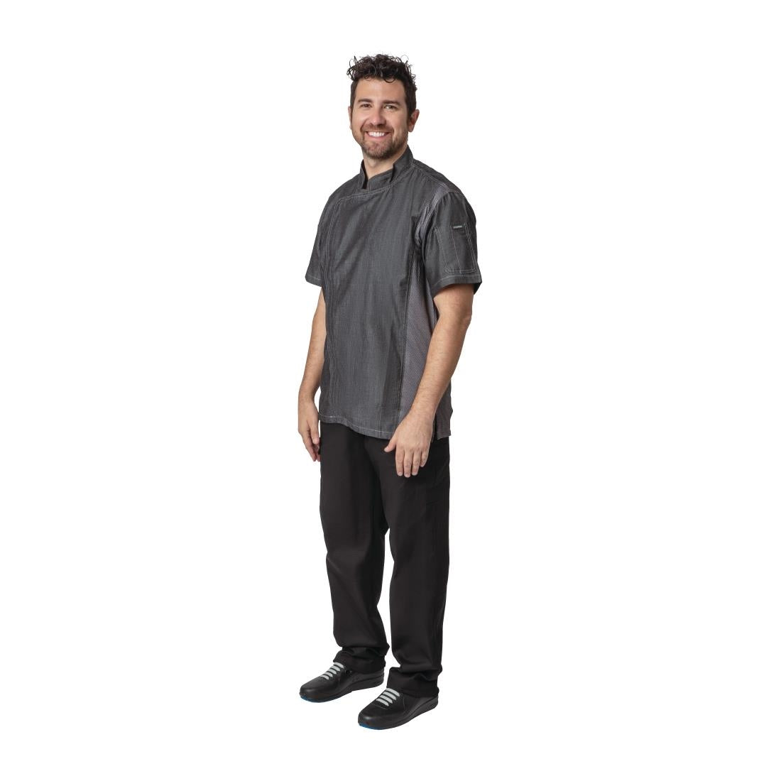 Chef Works Urban Delancey Chef Jacket Denim S