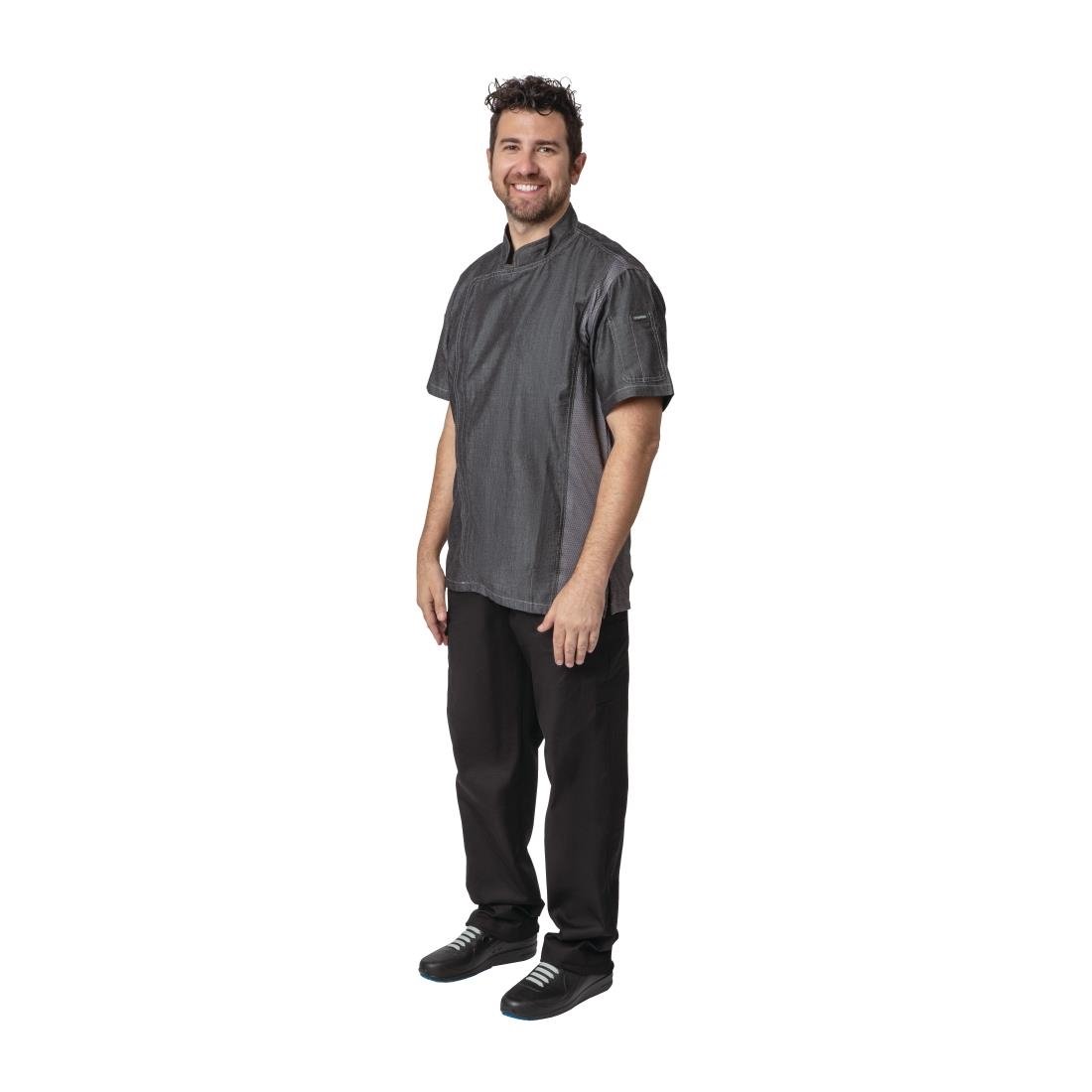 Chef Works Urban Delancey Chef Jacket Denim M