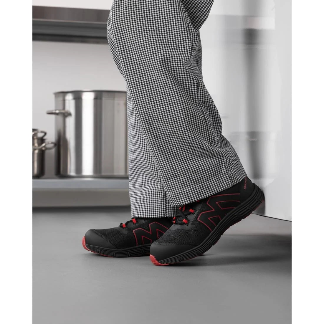 Slipbuster Mesh Safety Trainers Black 43