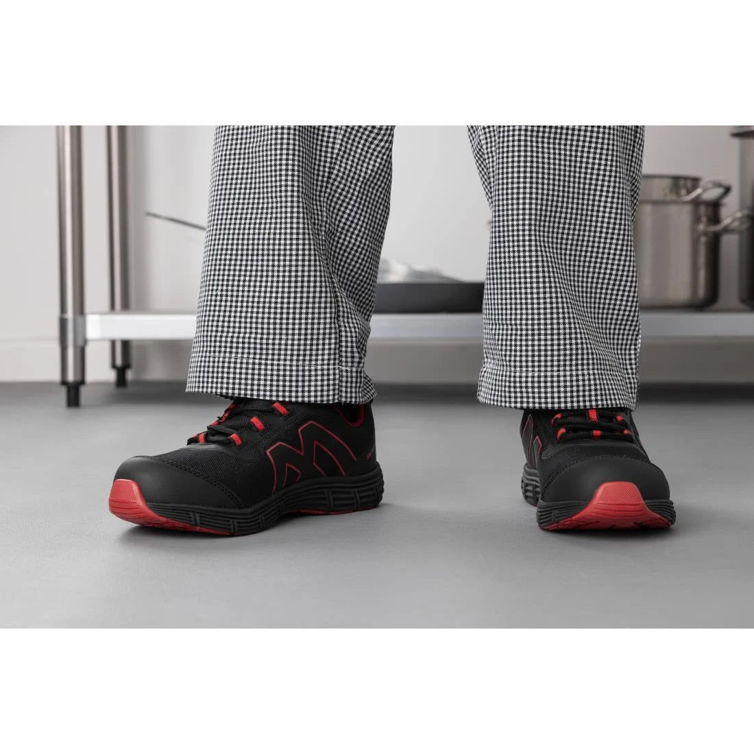 Slipbuster Mesh Safety Trainers Black 37