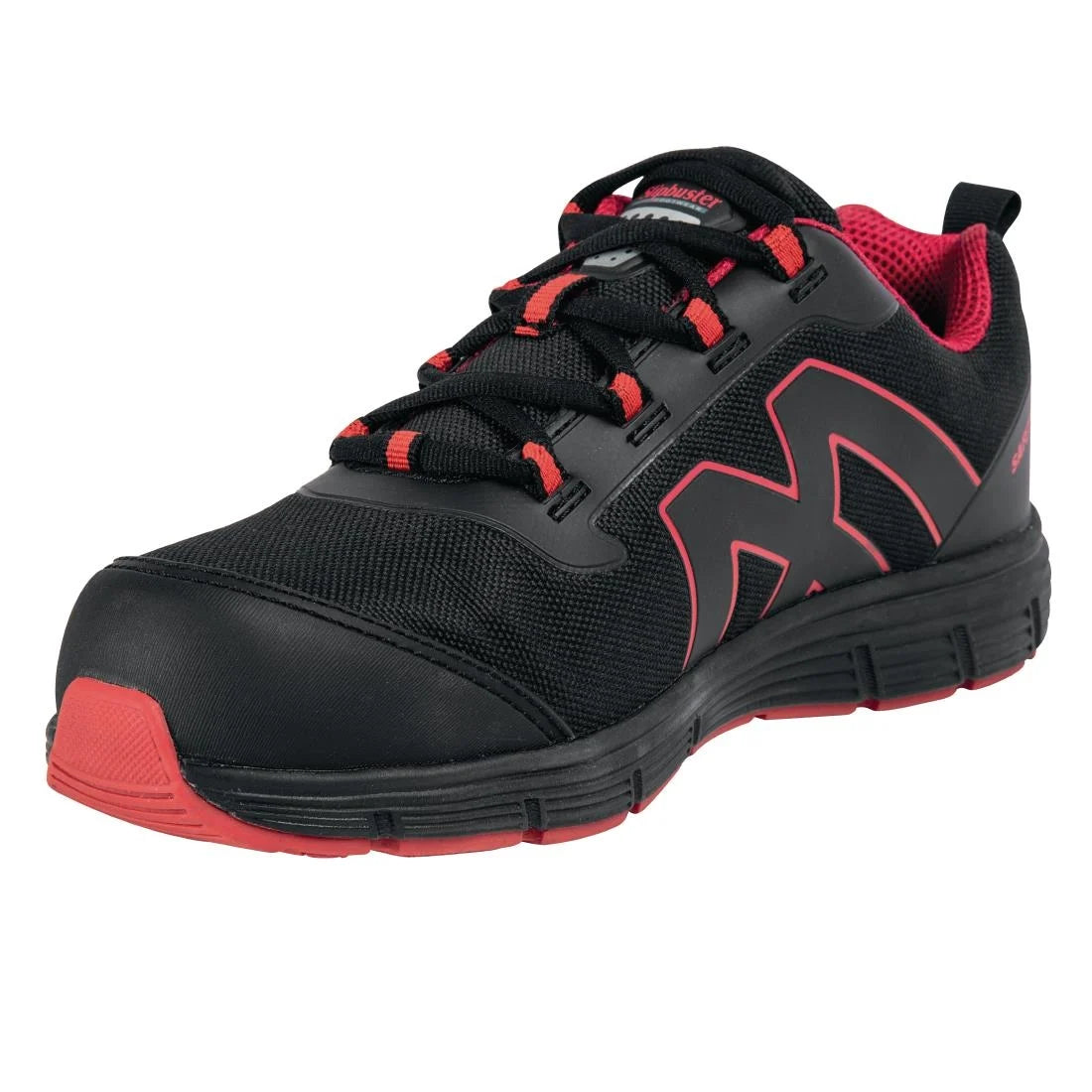 Slipbuster Mesh Safety Trainers Black 41