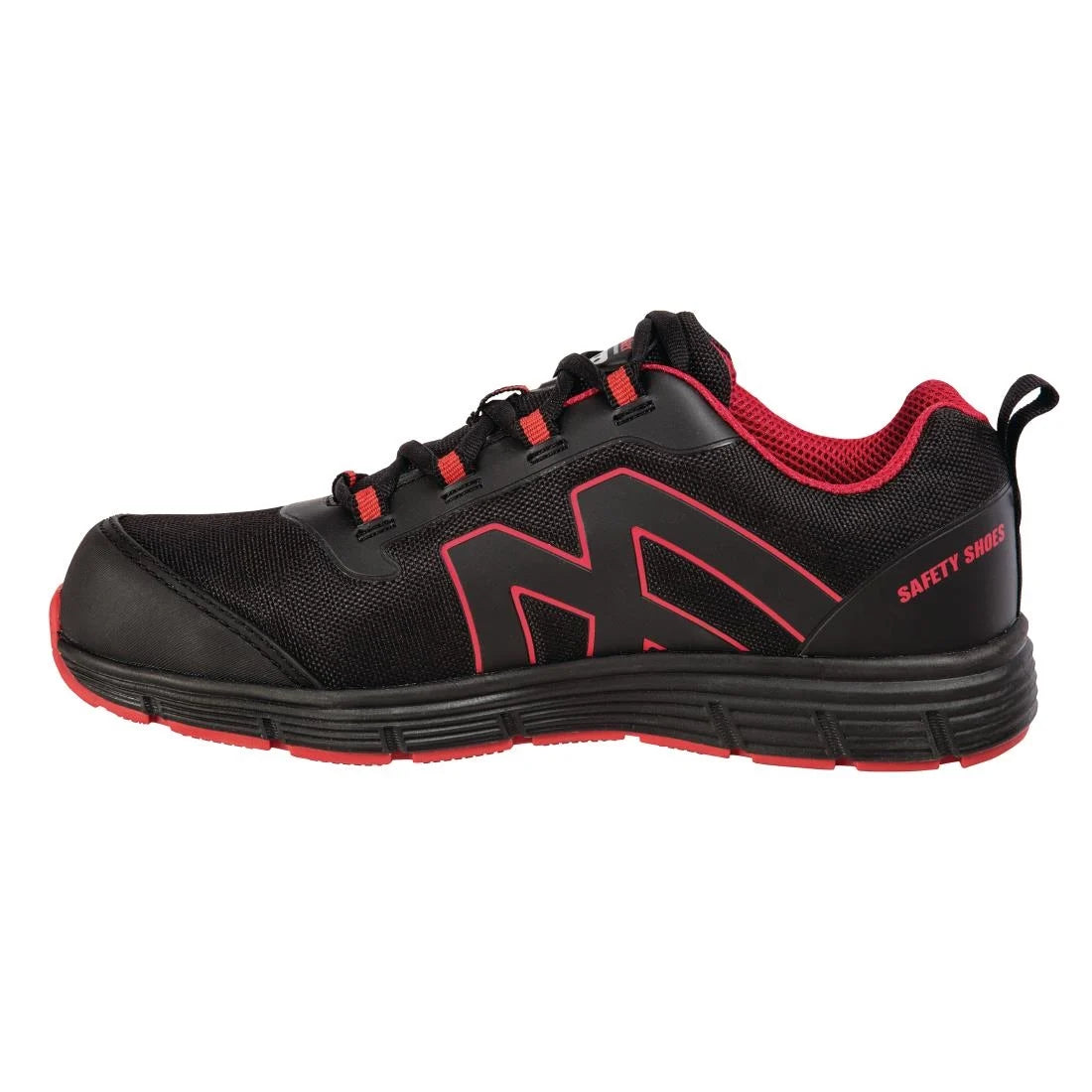 Slipbuster Mesh Safety Trainers Black 43