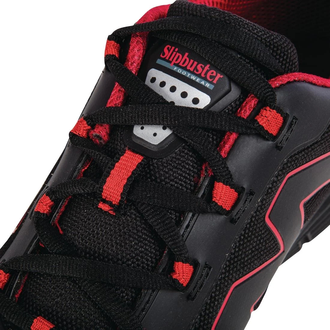 Slipbuster Mesh Safety Trainers Black 44