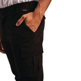 Portwest Stretch Slim Combat Trousers Black 36