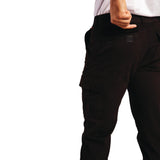 Portwest Stretch Slim Combat Trousers Black 38