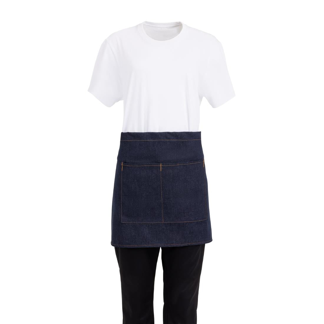 Southside Denim Waist Apron Blue