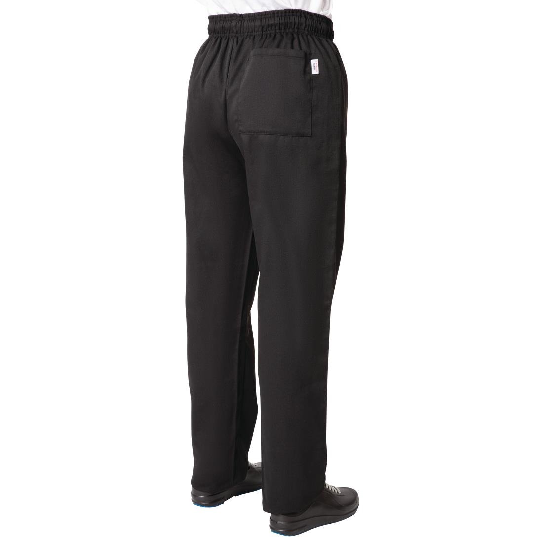 Nisbets Essentials Chef Trousers Black 2XL