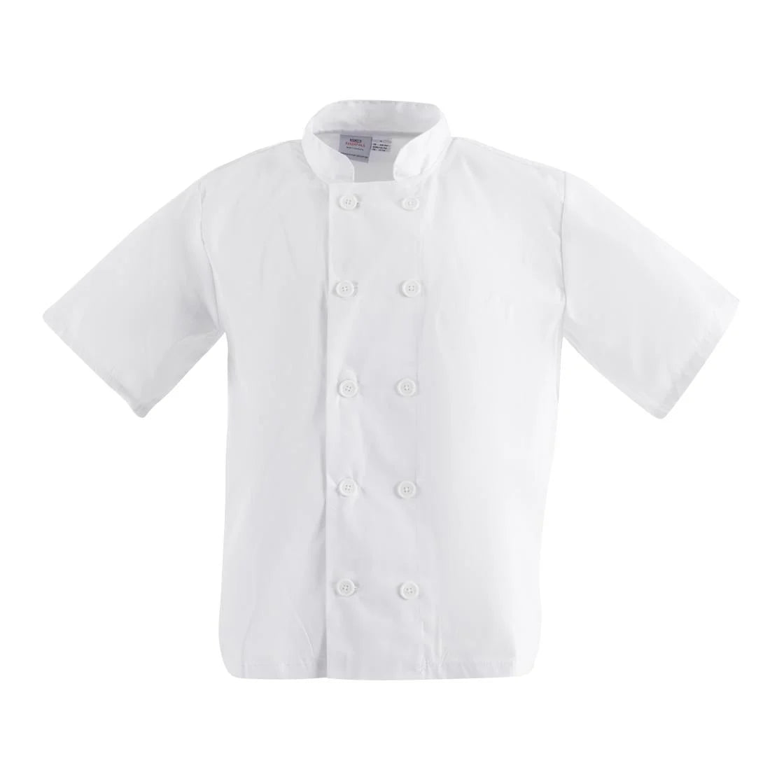 Nisbets Essentials Unisex Chef Jacket White XL (2 Pack)