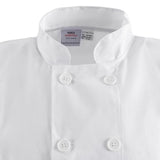 Nisbets Essentials Unisex Chef Jacket White S (2 Pack)