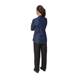 Southside NY Queens Smaller Fit Womens Denim Lightweight Chefs Shirt Size M