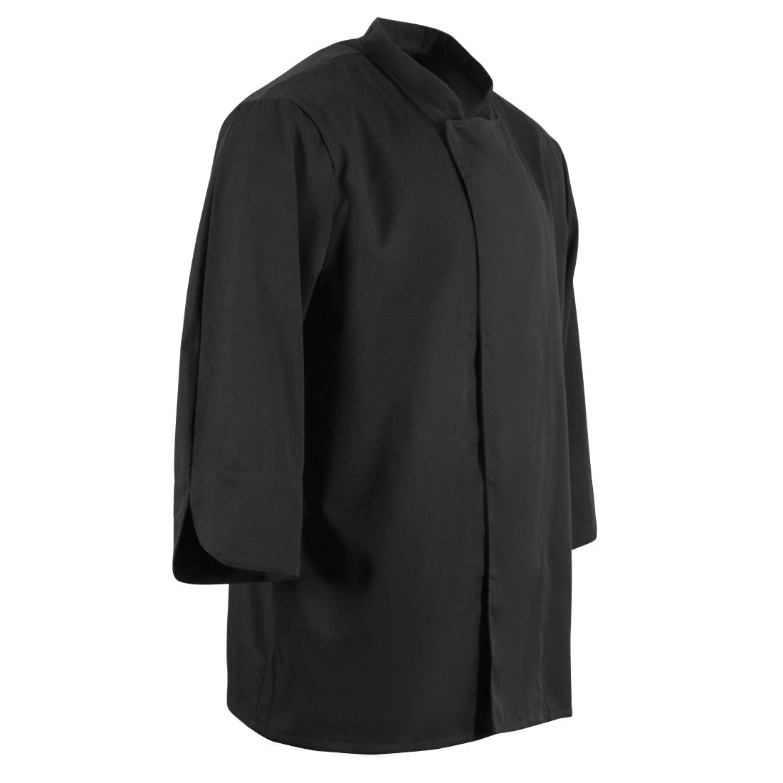 Whites Unisex Atlanta Chef Jacket Black Teflon Size M