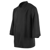 Whites Unisex Atlanta Chef Jacket Black Teflon Size M
