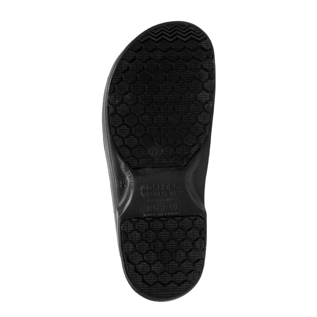 Shoes for Crews Radium Clogs Black Size 43