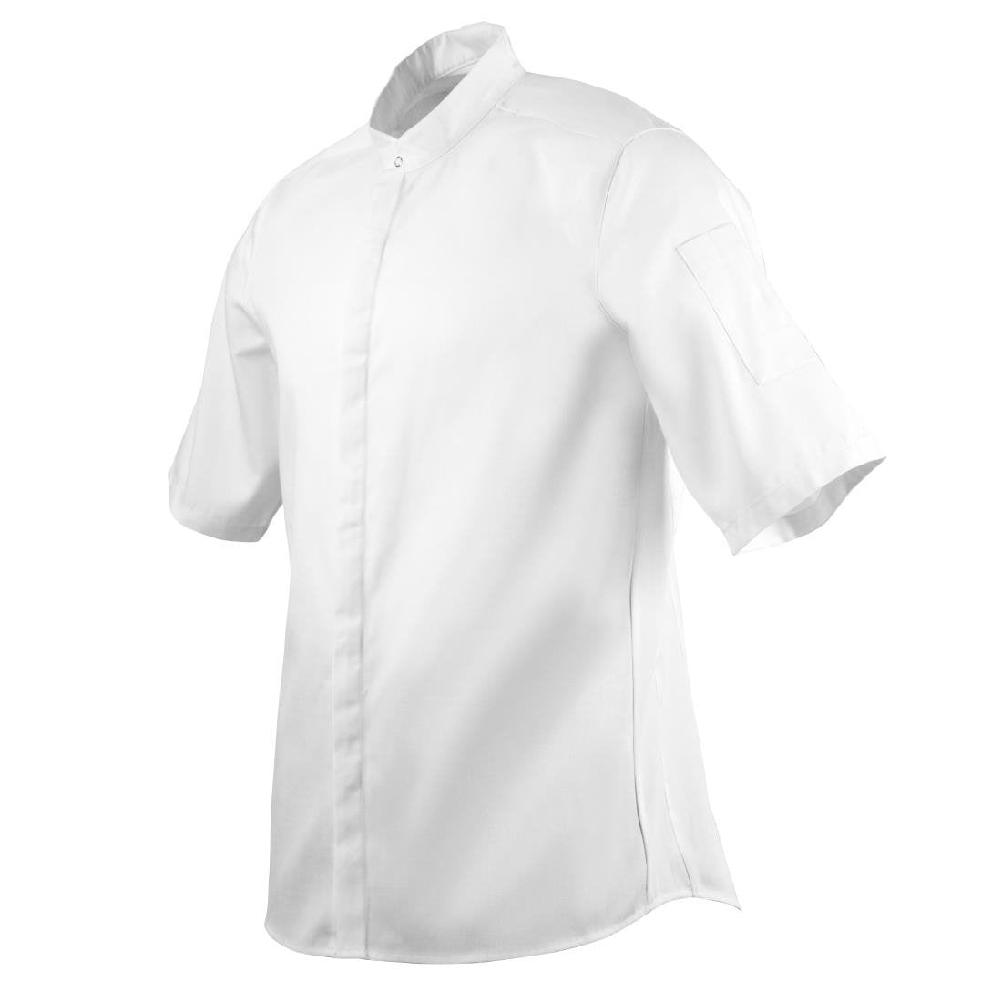 Southside Band Collar Chef Jacket White XL