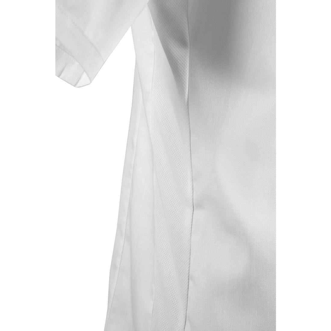 Southside Band Collar Chef Jacket White XL