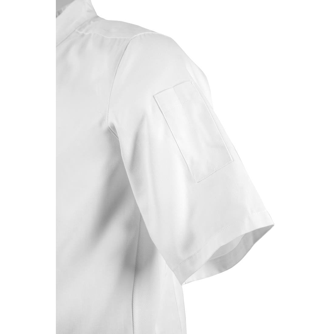 Southside Band Collar Chef Jacket White XL