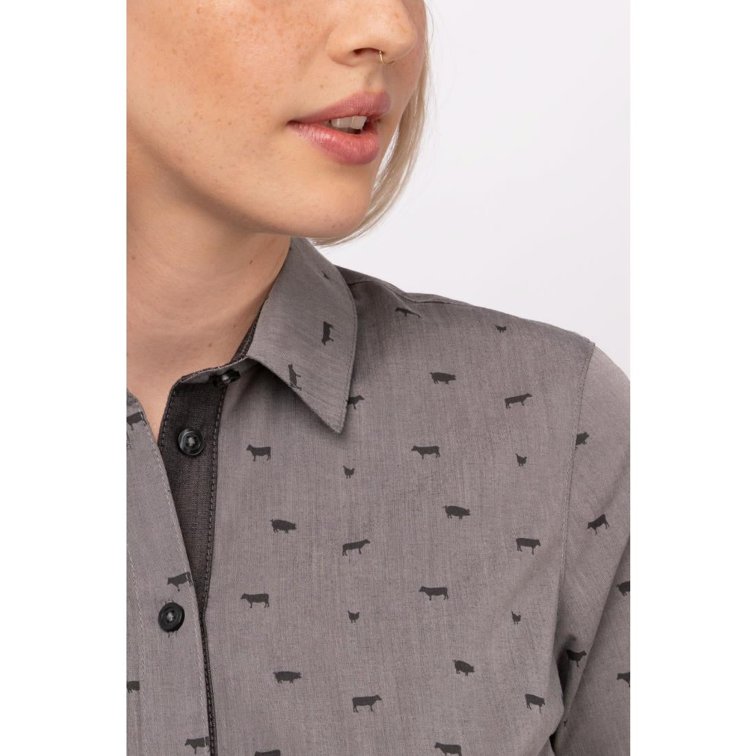 Chef Works Urban Womens Omaha Shirt XS