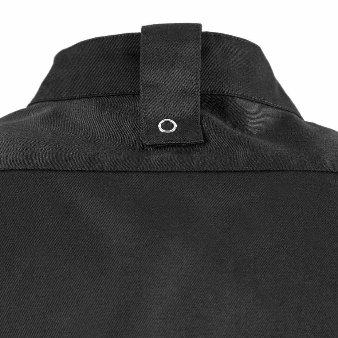 Southside Band Collar Chef Jacket Black L