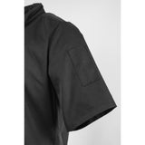 Southside Band Collar Chef Jacket Black L