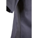 Southside Band Collar Chef Jacket Charcoal S