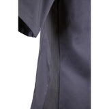 Southside Band Collar Chef Jacket Charcoal L
