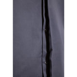 Southside Band Collar Chef Jacket Charcoal M