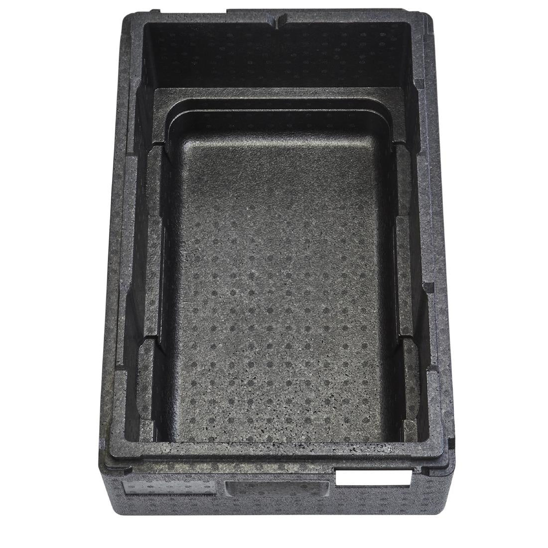 Cambro GoBox Full-Size Top Load 8" Deep Large Handles Black