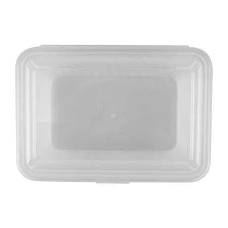 FSG Returnables Standard Meal Container Clear 1000ml (12 Pack)