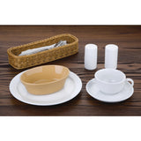 Olympia Stoneware Oval Pie Bowls 161 x 116mm (6 Pack)