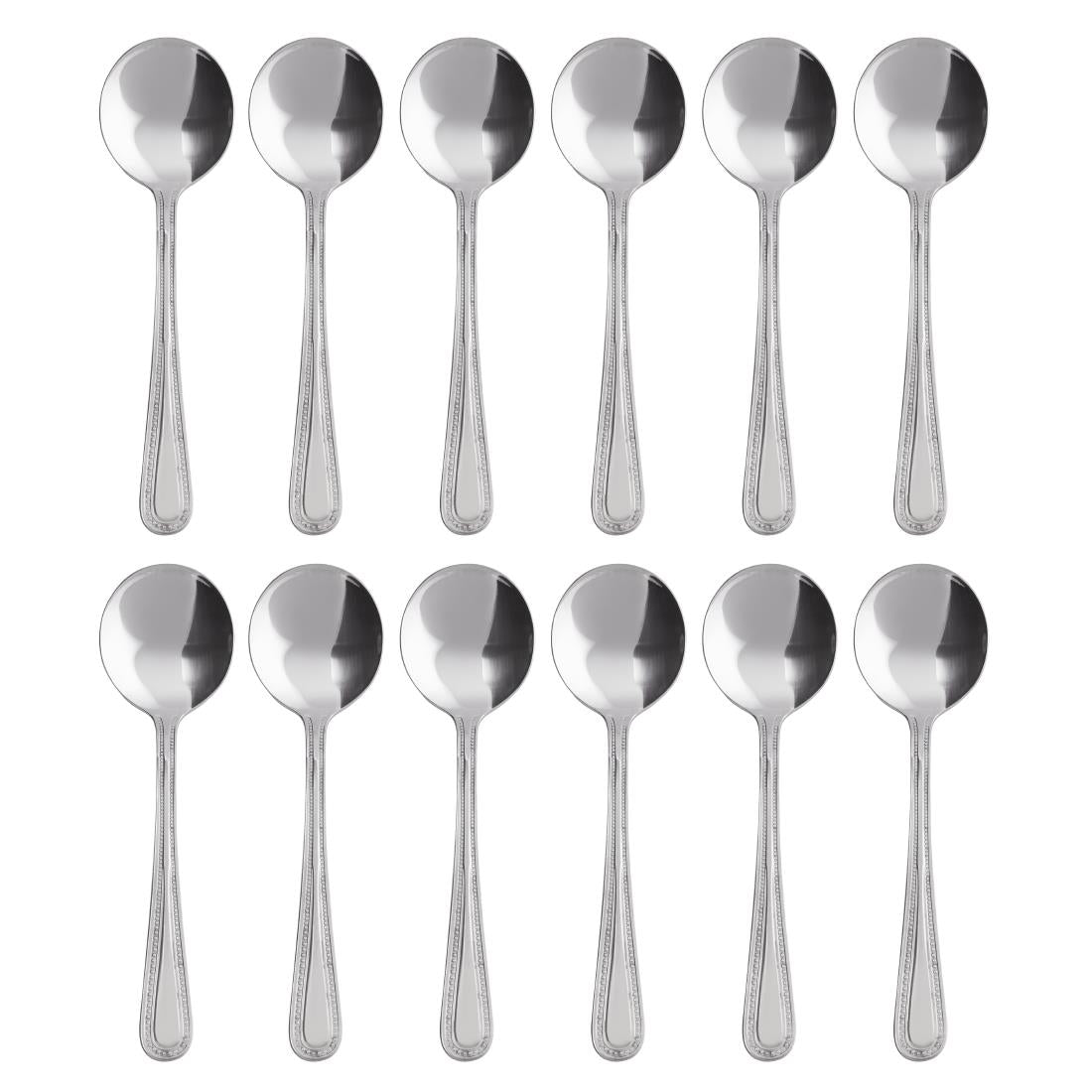 Olympia Bead Soup Spoon (12 Pack)