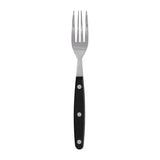 Olympia Taverna Steak Forks with Black Handles (12 Pack)