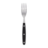 Olympia Taverna Steak Forks with Black Handles (12 Pack)