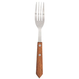 Olympia Steak Forks Wooden Handle (12 pack)