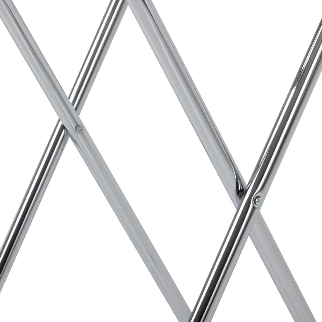 Olympia Chrome-Plated Steel Folding Tray Stand