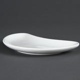 Olympia Whiteware Crescent Salad Plates 200mm (12 pack)