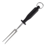 Hygiplas Carving Fork Black 14.8cm