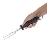 Hygiplas Carving Fork Black 14.8cm