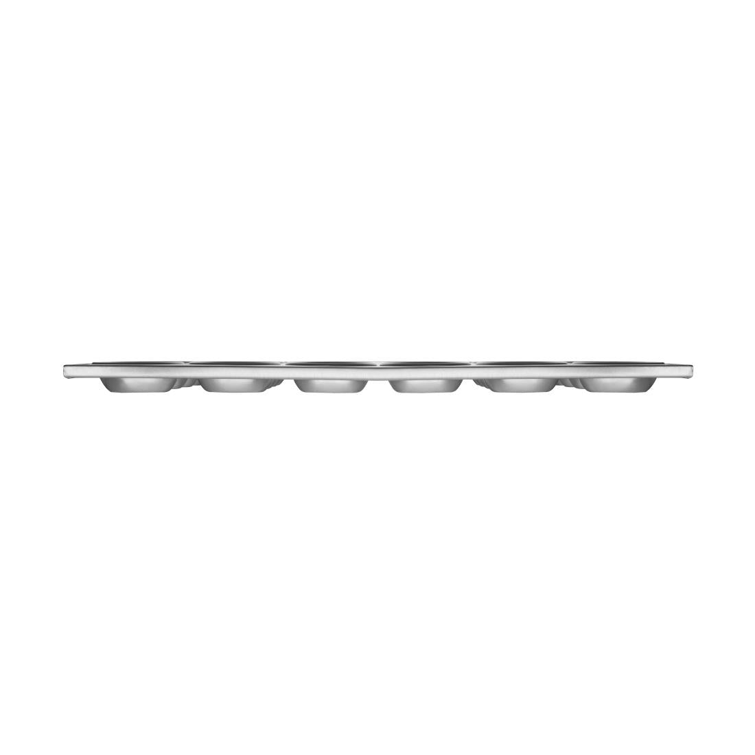 Vogue Aluminium Non-Stick Muffin Tray 24 Cup