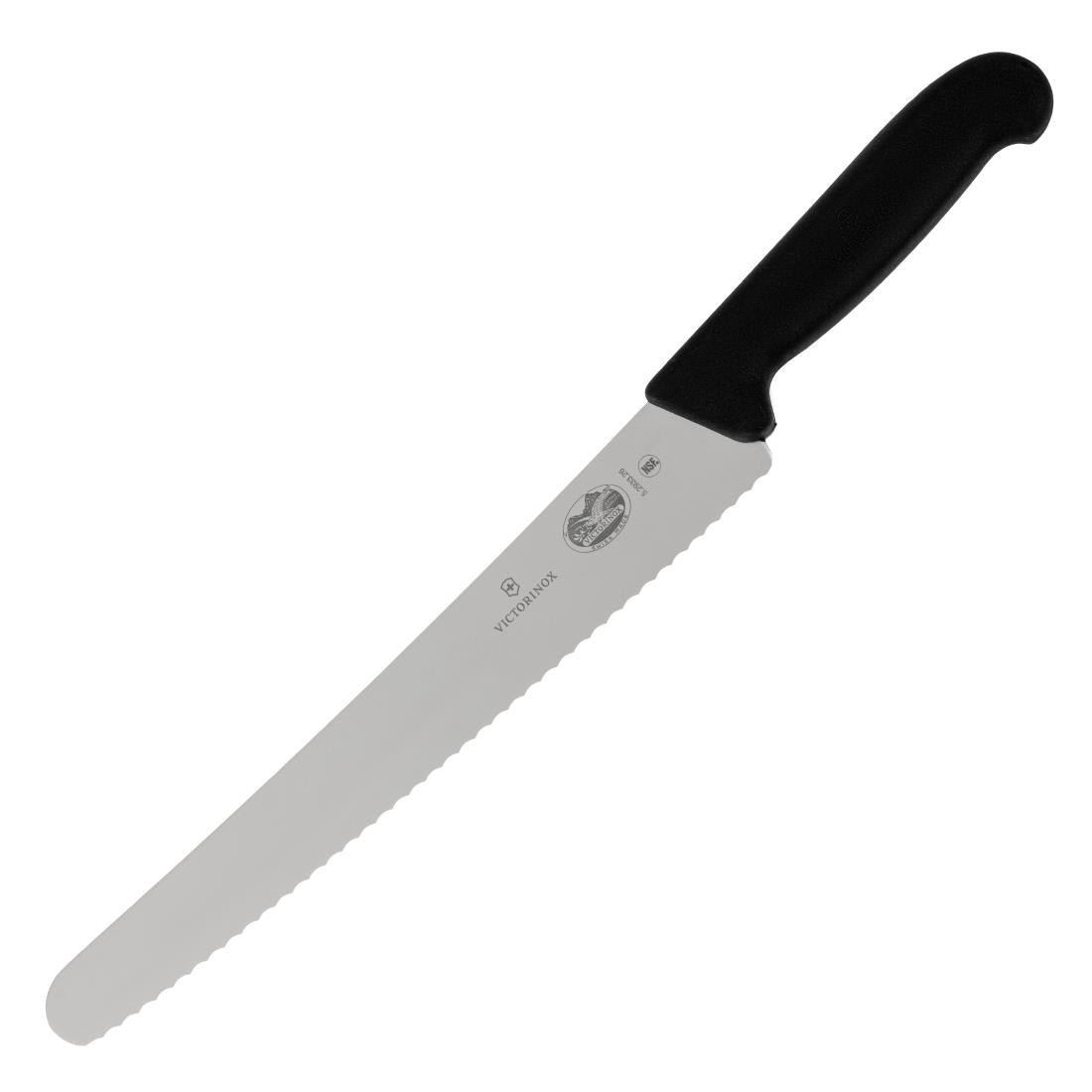 Victorinox Serrated Curved Blade Pastry Knife Black  26cm