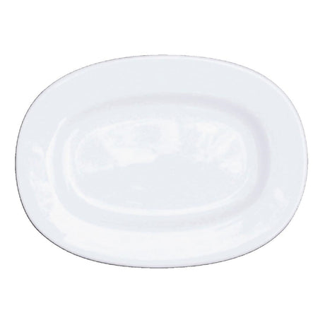 Churchill Alchemy Rimmed Oval Dishes 330mm (6 Pack)