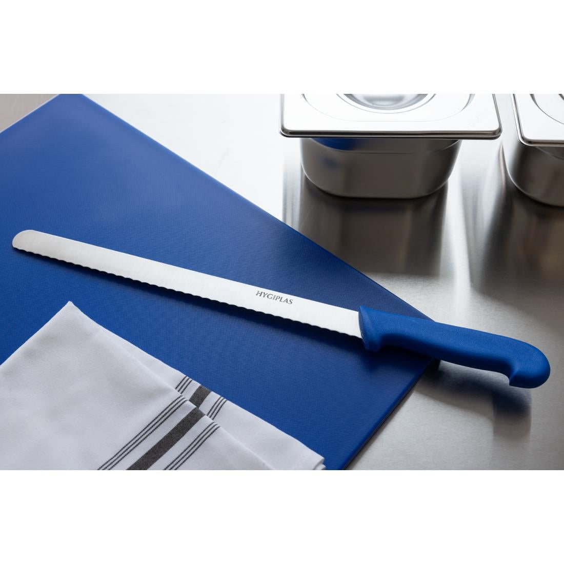 Hygiplas Serrated Slicer Blue 30.5cm