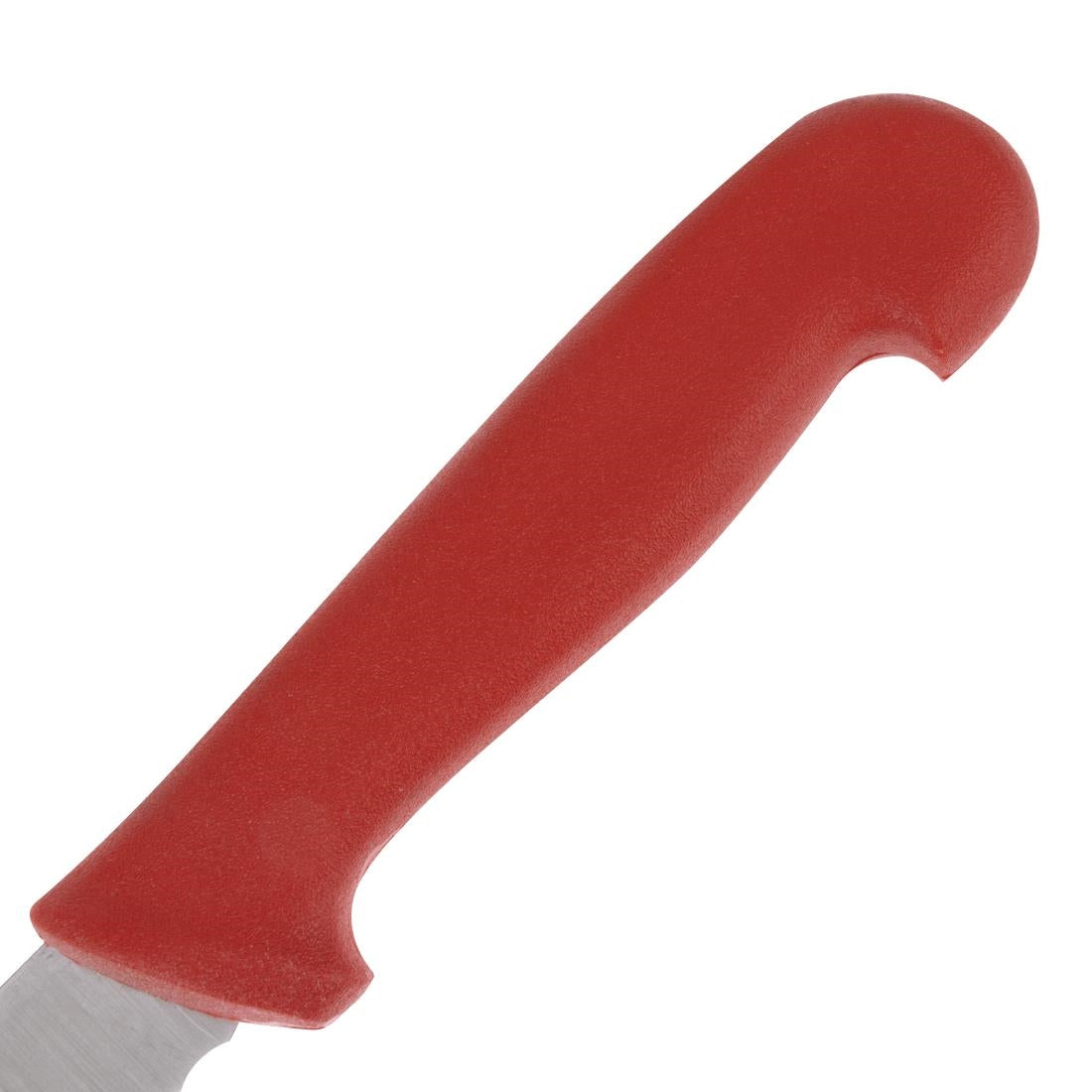 Hygiplas Serrated Slicer Red 25.5cm