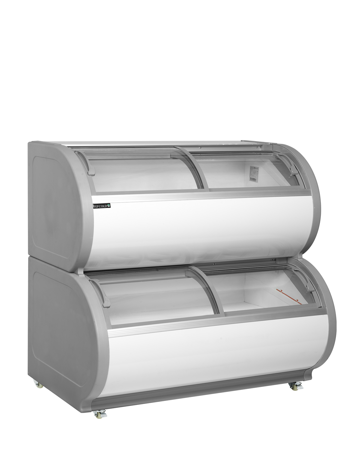 Two Level Display Freezer