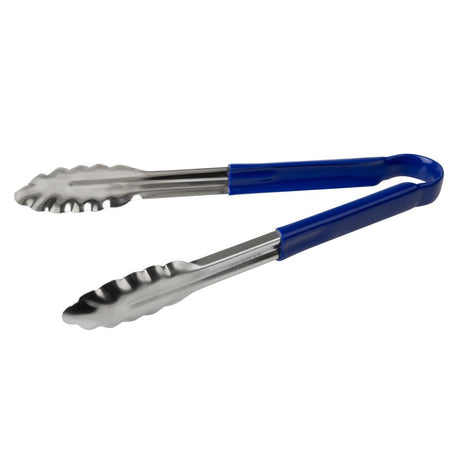 Hygiplas Colour Coded Blue Serving Tongs 300mm