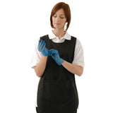 Vogue Powdered Vinyl Gloves Blue Medium (100 Pack)