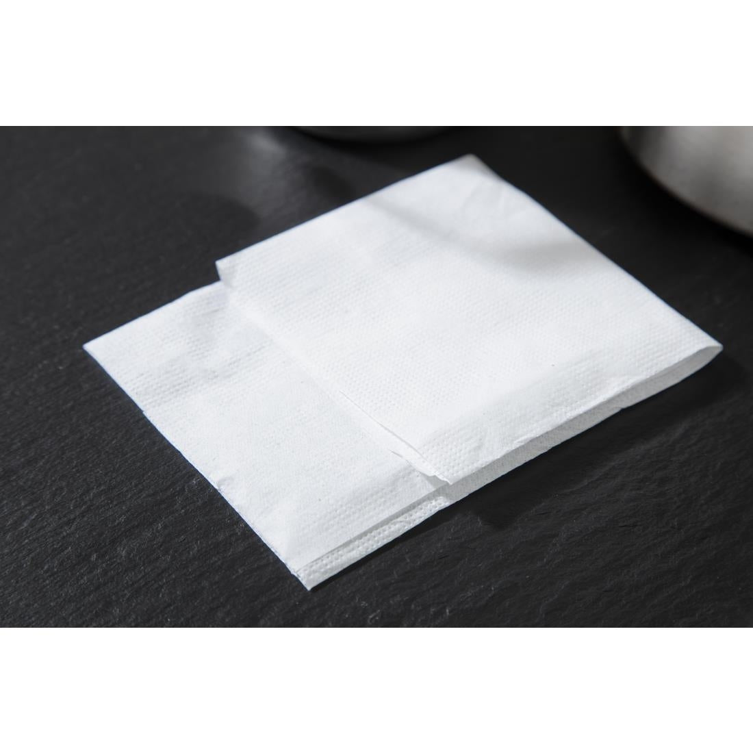 Lunch Napkin White 27x21cm 1ply M Fold (6000 Pack)